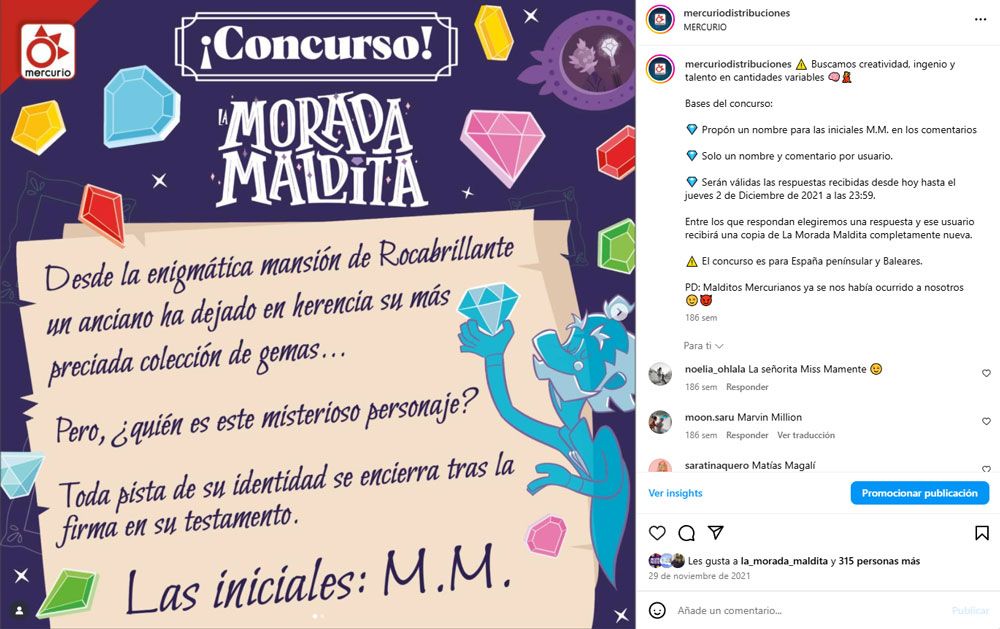 Concurso la Morada Maldita