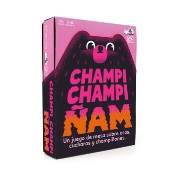 CHampi Champi ÑAM-juego-de-mesa-infantil