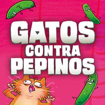 gatos contra pepinos