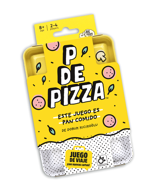 P de pizza para llevar